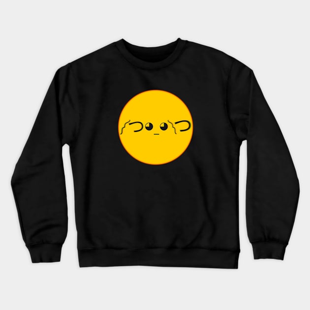 glasses and cool Emoji Crewneck Sweatshirt by Grapdega